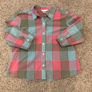 Vintage pastel patchwork shirt